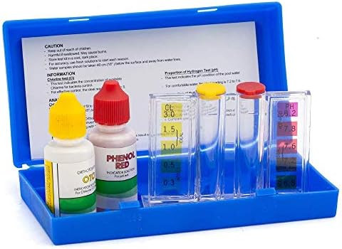 Swimming Pool Water Test Chemical Analysis