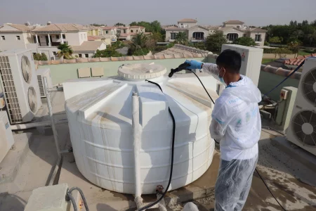 Water tank cleaning in KSA