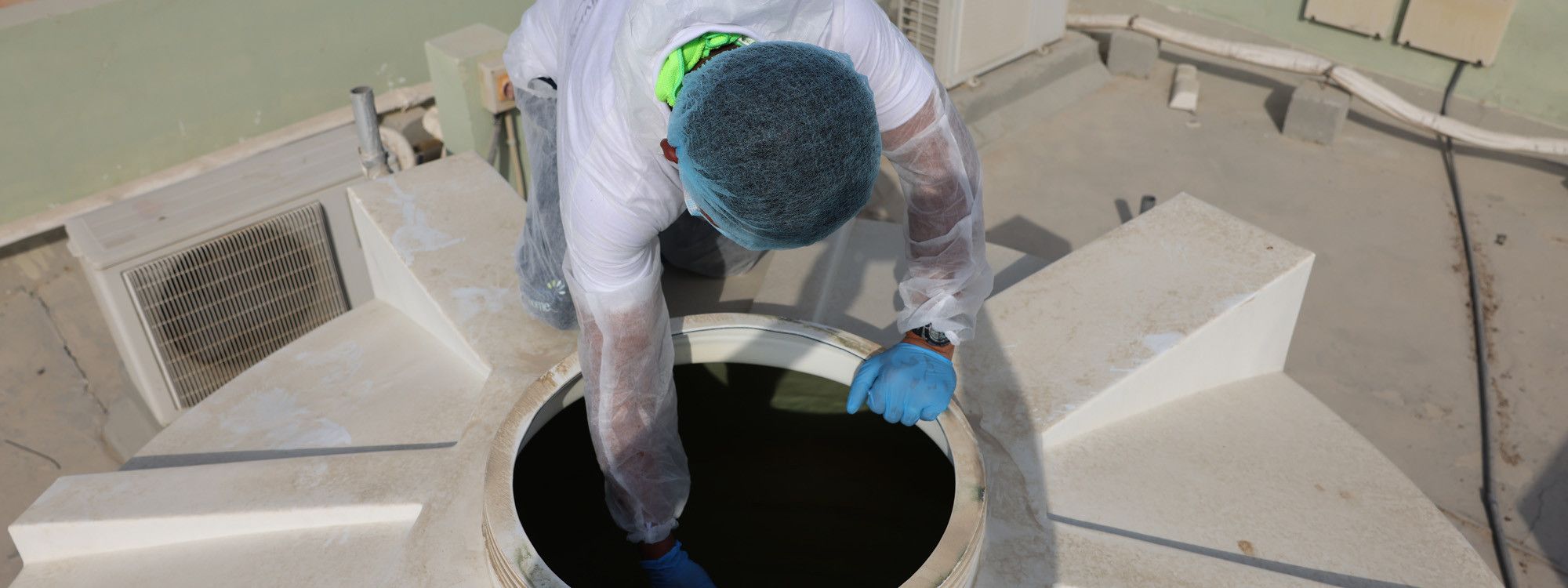 water tank cleaning services, clean water tank, disinfection of water
