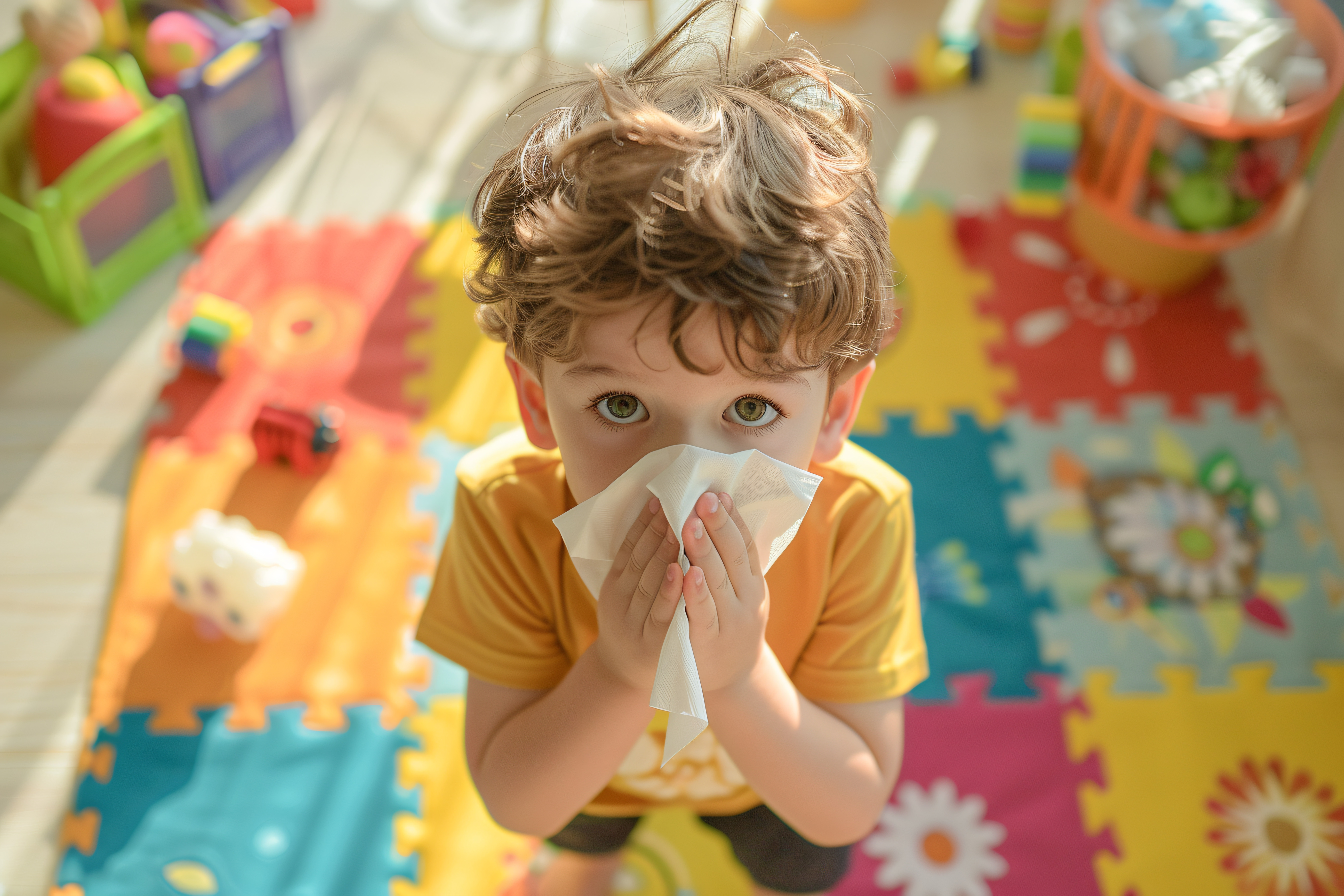 Cough In Children Caused By Dirty Ac
