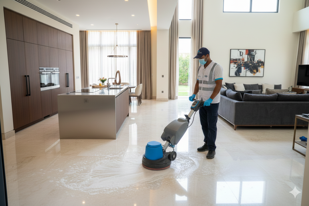 Post Rain Cleanup In Dubai